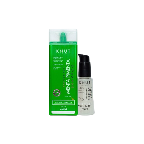 Shampoo Menta Pimenta + Gloss Milk