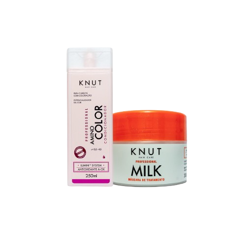 Condicionador Aminocolor + Máscara Milk